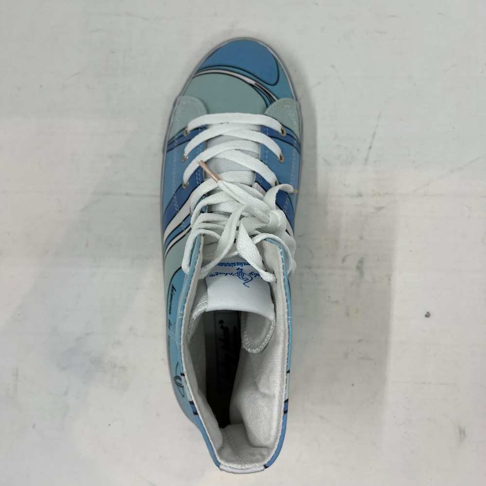 Baby Phat Women's High Top Sneakers Size 8.5 Blue/Royal Retro Street Y2K VTG NEW - Picture 11 of 16